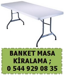 Kocaeli banket masa kiralama
