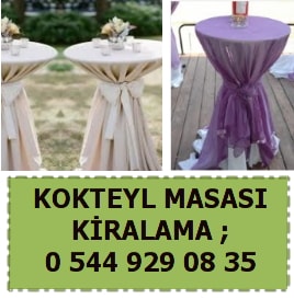 Kocaeli bar kokteyl masası kiralama