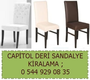 Kocaeli capitol deri sandalye kiralama