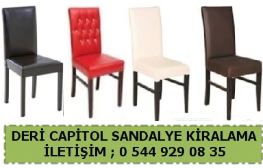 Kocaeli deri capitol sandalye kiralama