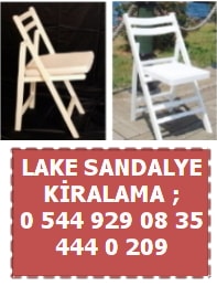 Kocaeli açılır katlanır lake sandalye kiralama