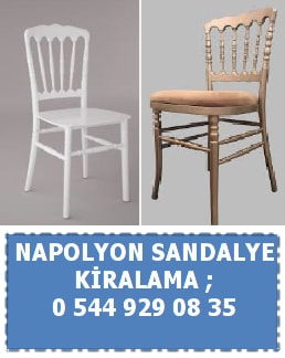 Kocaeli napolyon sandalye kiralama