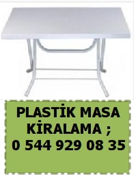 Kocaeli plastik masa kiralama