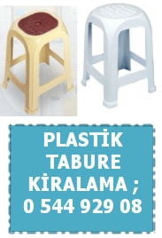 Kocaeli plastik tabure kiralama