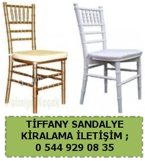Kocaeli tiffany sandalye kiralama