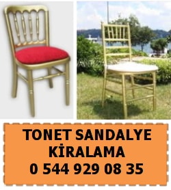 Kocaeli tonet sandalye kiralama